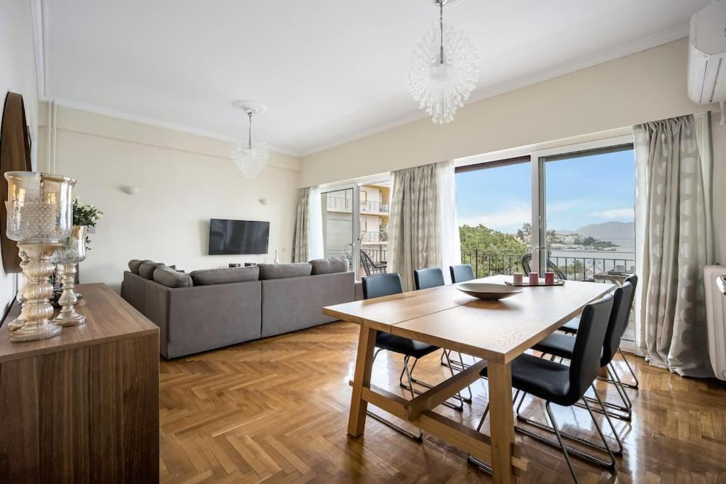 Bright Central Apartment With Splendid Sea View! Халкида Экстерьер фото