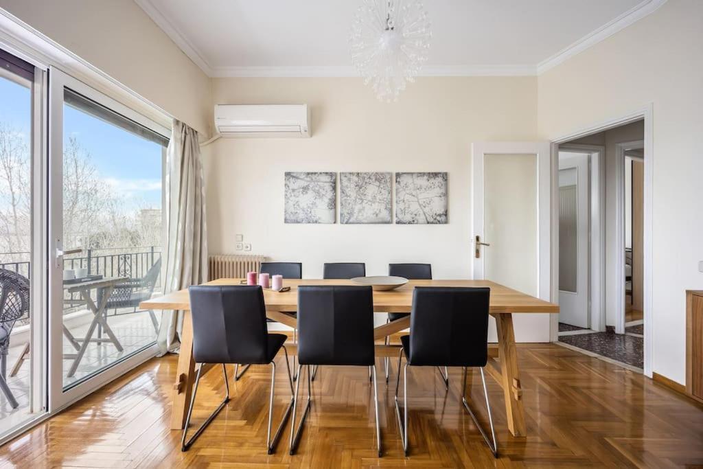 Bright Central Apartment With Splendid Sea View! Халкида Экстерьер фото